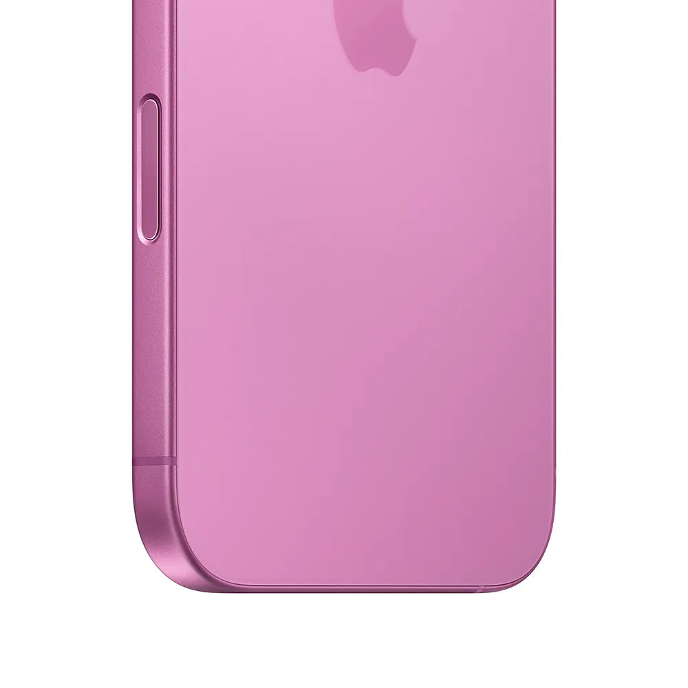 iPhone 16 Plus semi nuevo color rosa, vista trasera – Nixblix Peru #Color_Rosa