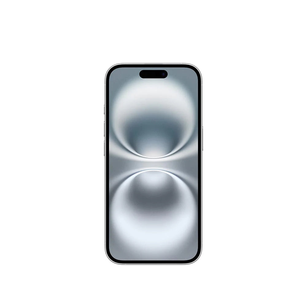 iPhone 16 semi nuevo color blanco, vista pantalla frontal – Nixblix Peru #Color_Blanco