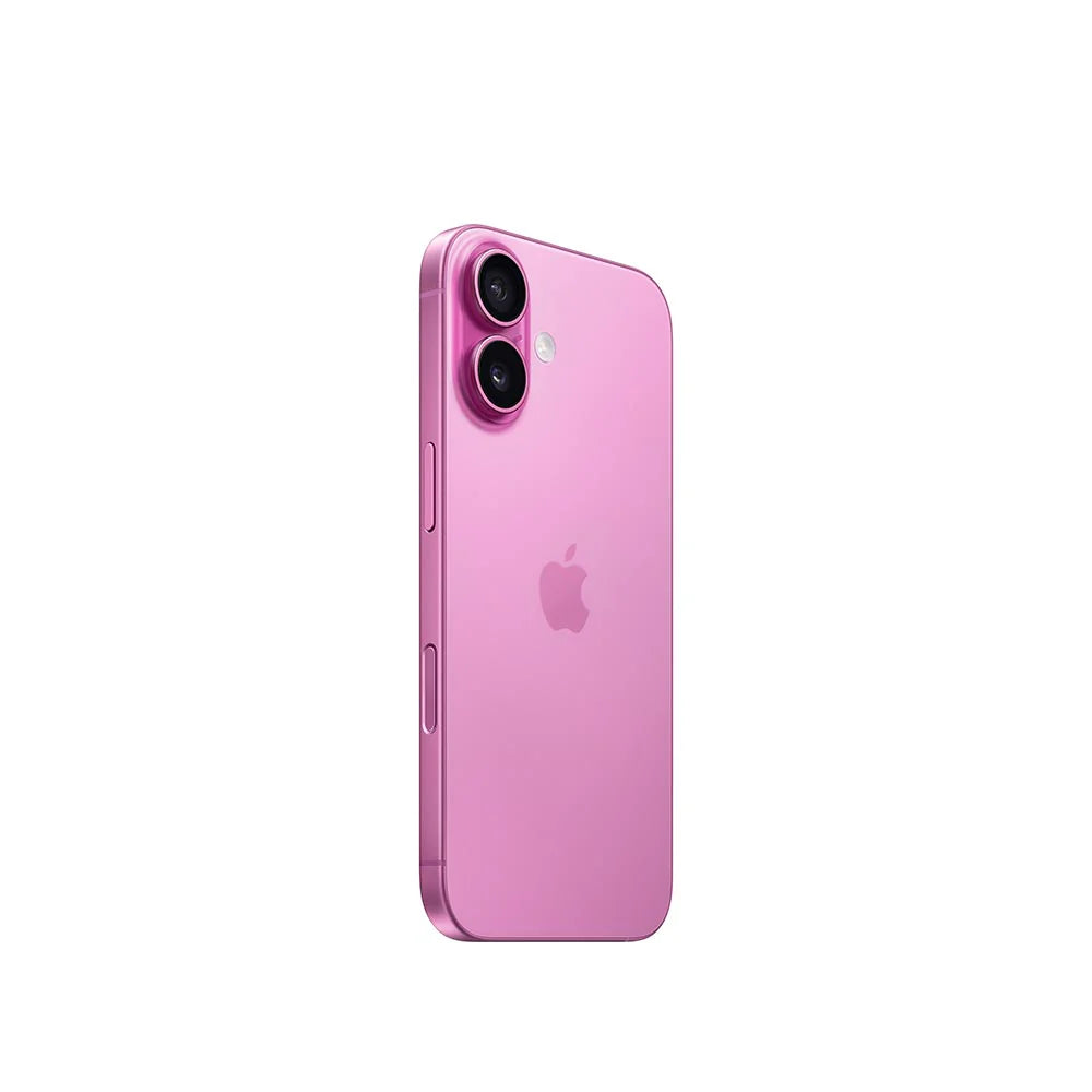 iPhone 16 semi nuevo color rosa, vista lateral – Nixblix Peru #Color_Rosa