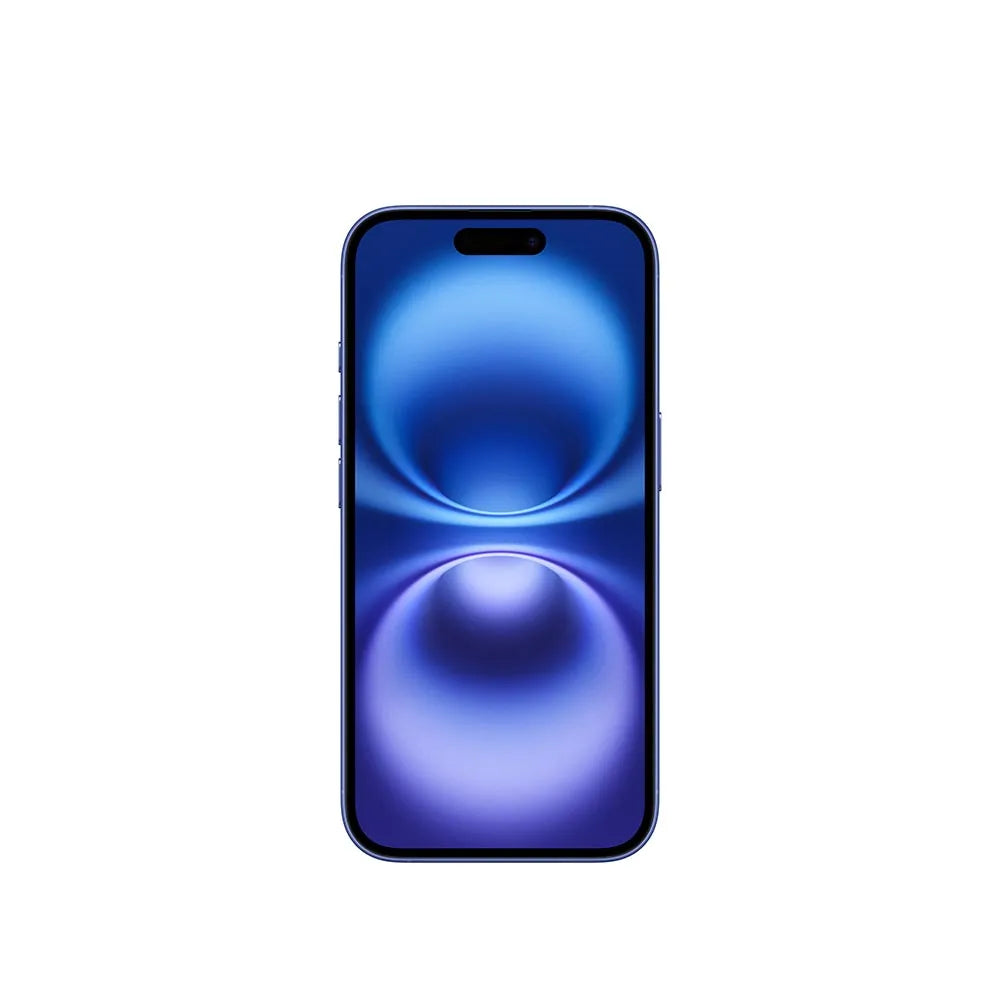 iPhone 16 semi nuevo color ultramarino, vista pantalla frontal – Nixblix Peru #Color_Ultramarino