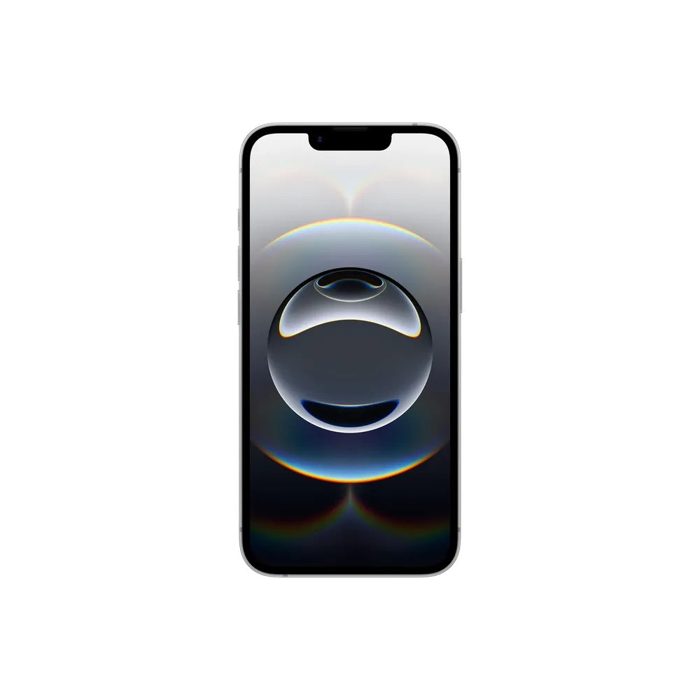 iPhone 16e semi nuevo color blanco, vista pantalla frontal – Nixblix Peru #Color_Blanco