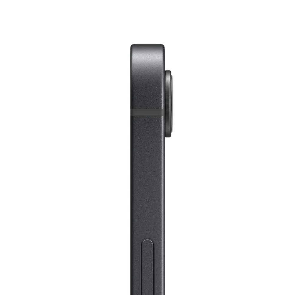 iPhone 16e semi nuevo color negro, vista lateral –Nixblix Peru #Color_Negro