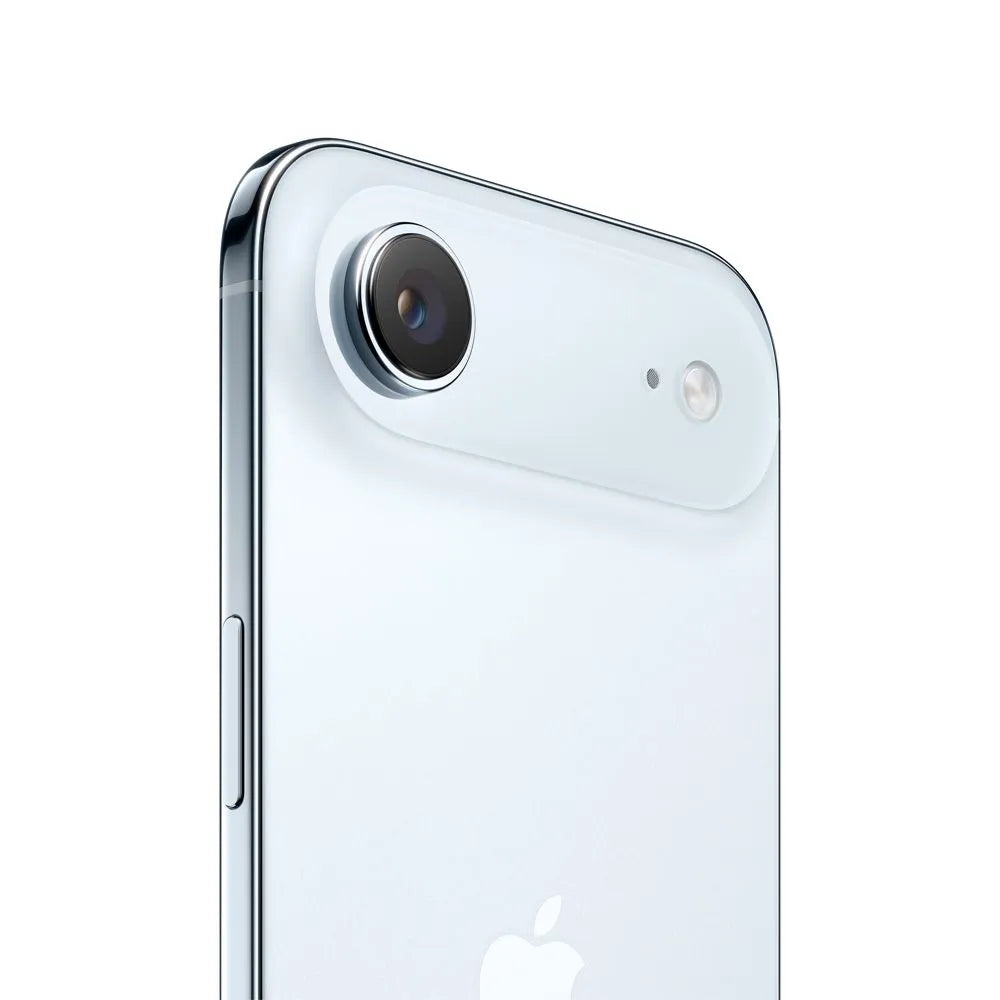 iPhone air semi nuevo color azul cielo, vista camara trasera lateral – Nixblix Peru #Color_Azul_Cielo