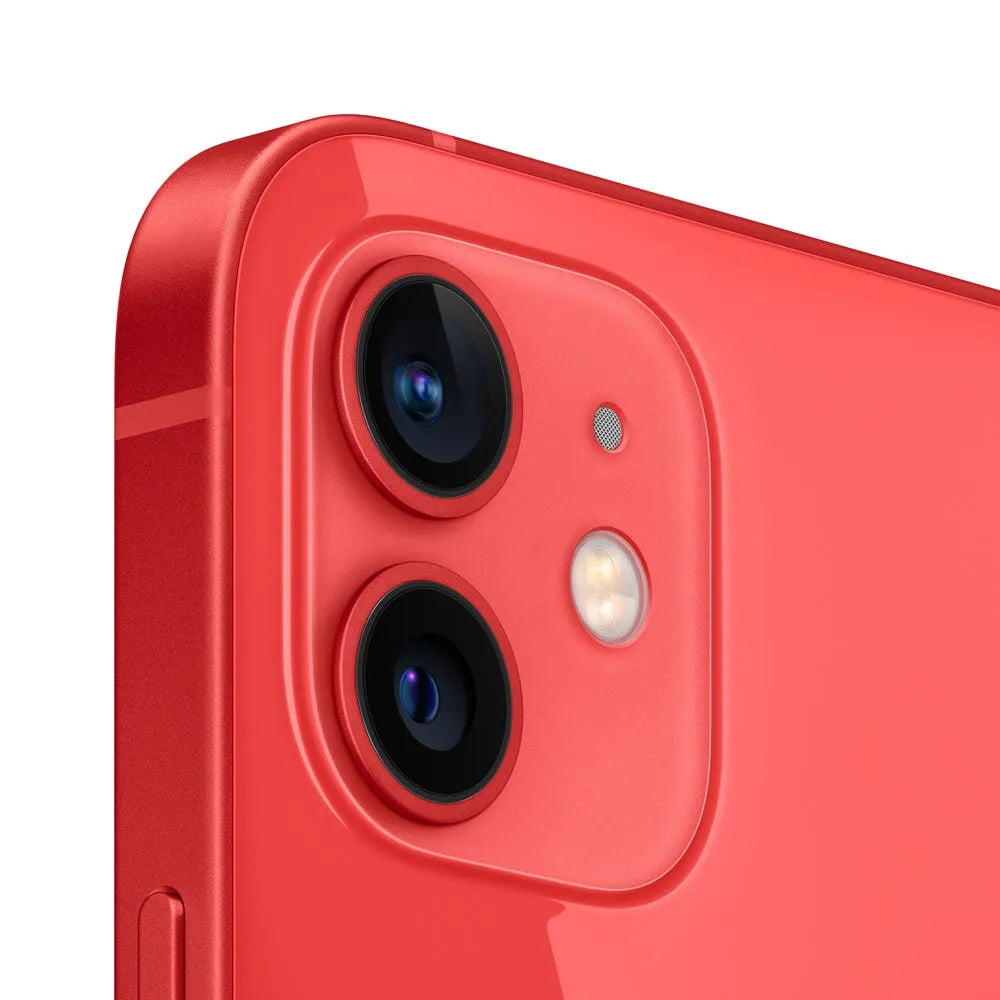 iPhone 12 semi nuevo color rojo, vista trasera – Nixblix Peru #Color_Rojo